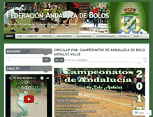 Tablet Screenshot of andaluzadebolos.org